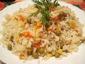 Рис с овощами рецепт