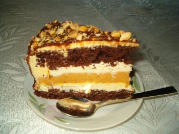 Торт сникерс