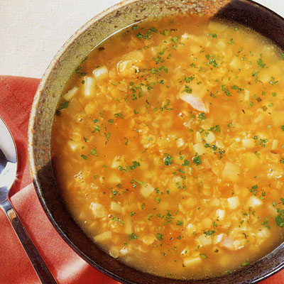 Рецепт суп с чечевицей