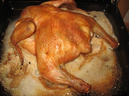 Запечь курицу в духовке