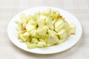 Шарлотка с яблоками рецепт с фото