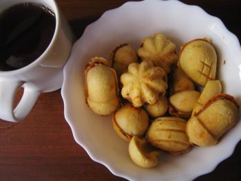 Орешки со сгущенкой рецепт